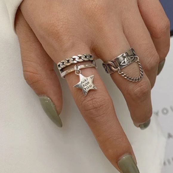Jewelry - 🌟 Insta star sterling silver open ring